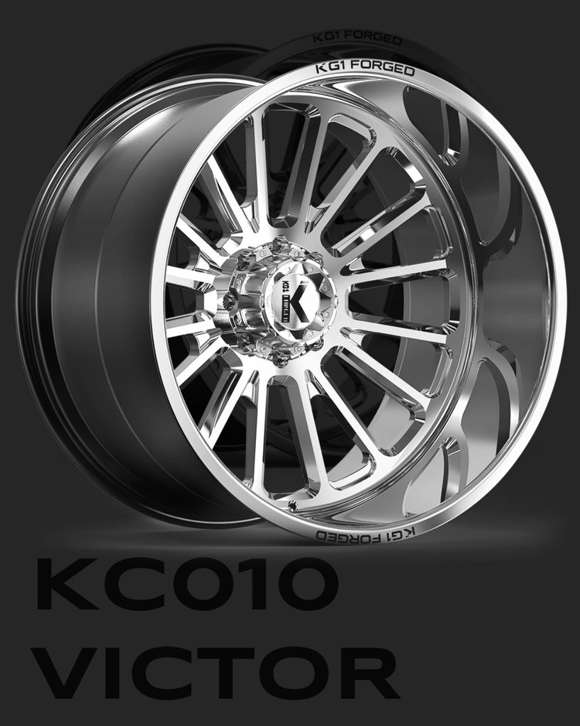 26x14 Polished KG1 Forged KC010 VICTOR