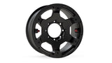 Jeep JK/JL/Gladiator Nomad Off-Road Wheel Deluxe 8x6.5 Inch Metallic Black Each For 07-Pres Wrangler JK JL/20-Pres Gladiator