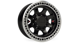 Olympus Beadlock Off-Road Wheel 8x6.5 Inch -25mm - Metallic Black