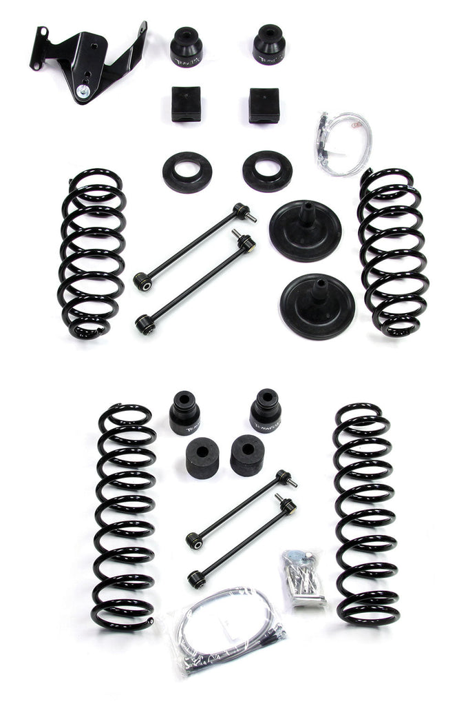 Jeep JK 2 Door Base 4 Inch Lift Kit No Shocks 07-18 Wrangler JK