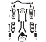 Jeep JKU 4 Door 3 Inch Lift Suspension System w/ 4 Sport Flexarms and Track Bar No Shocks 07-18 Wrangler JKU