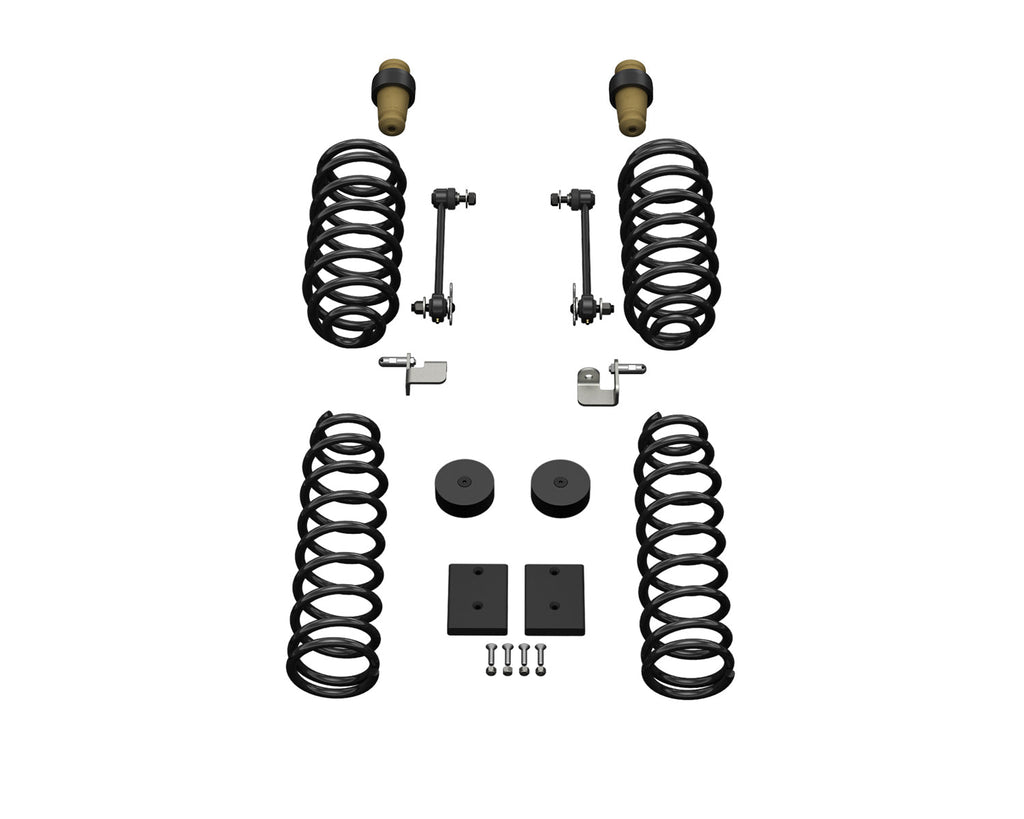 Jeep JK 2 Door 1.5 Inch Sport ST1 Suspension System No Shocks 07-18 Wrangler JK