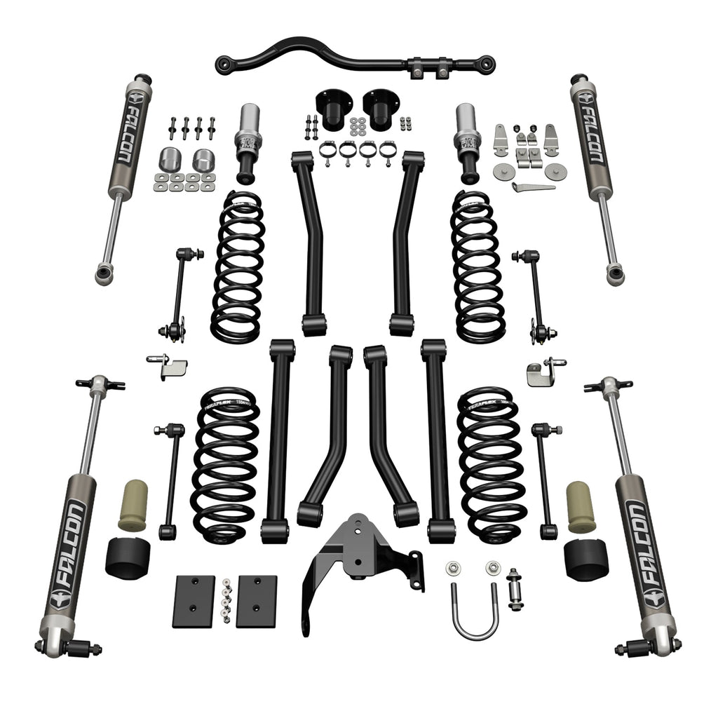 Jeep JK 2 Door 3 Inch Sport ST3 Suspension System w/ Falcon 2.1 Shocks 07-18 Wrangler JK