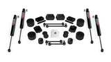 JLU 2.5 Inch Performance Spacer Lift Kit with 9550 VSS Shocks For 19-Current Jeep JLU Wrangler Unlimited Sport/Sahara 4 Door