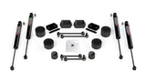 JLU 2.5 Inch Performance Spacer Lift Kit with 9550 VSS Shocks For 19-Current Jeep JLU Wrangler Unlimited Rubicon 4 Door