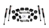 JL 2.5 Inch Performance Spacer Lift Kit with 9550 VSS Shocks For 19-Current Jeep JL Wrangler Unlimited Sport/Sahara 2 Door