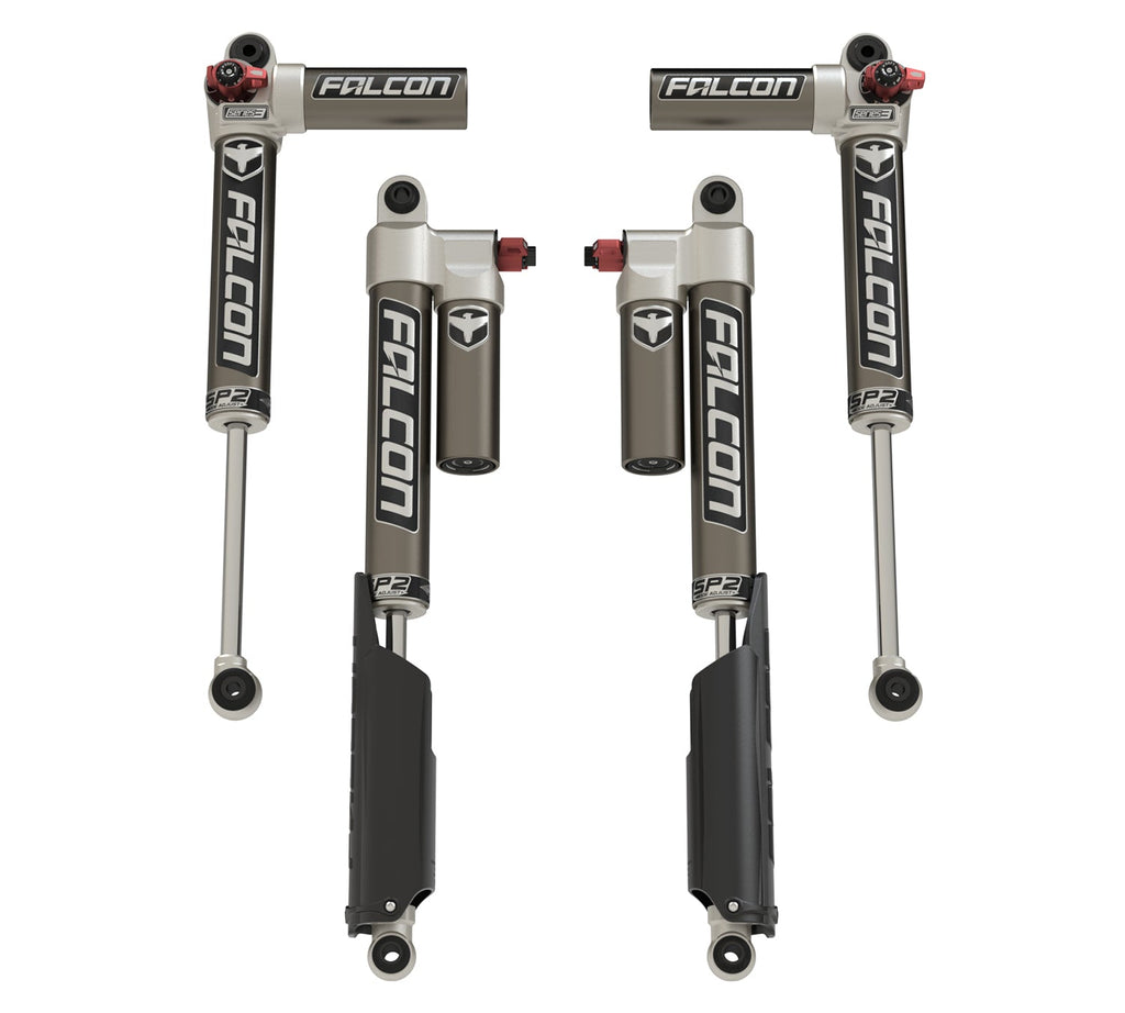 Jeep Gladiator Piggyback Shocks Falcon SP2 3.3 Fast Adjust 0-1.5 Inch Lift All 4 For 20-Pres Gladiator