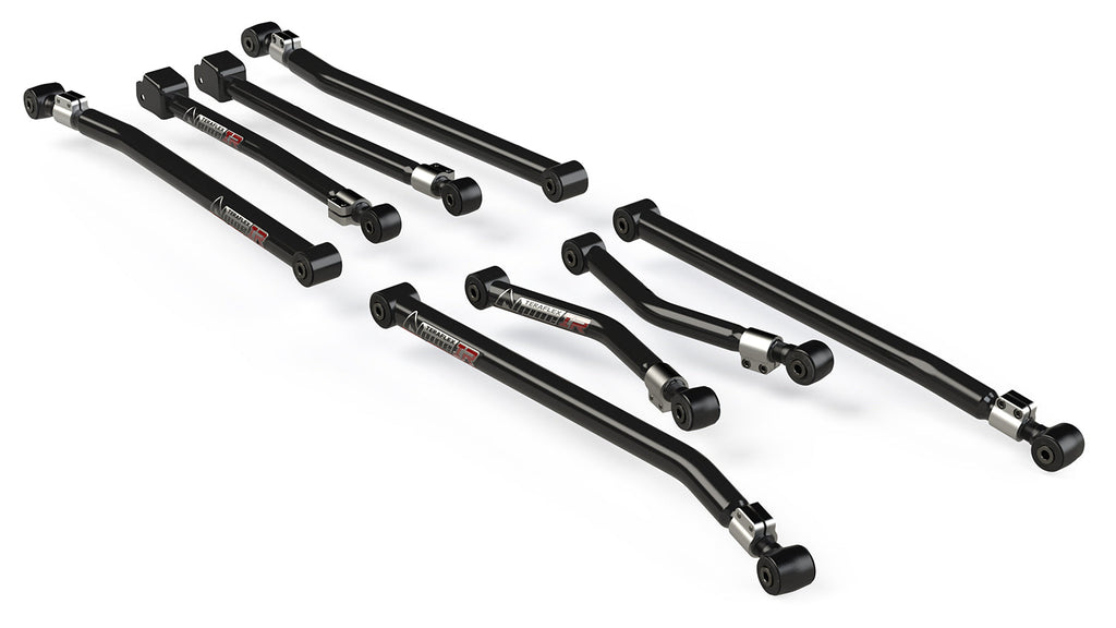 Jeep JK Long Control Arm Alpine IR Kit 8-Arm 3-6 Inch Lift Arms Only For 07-18 Wrangler JK