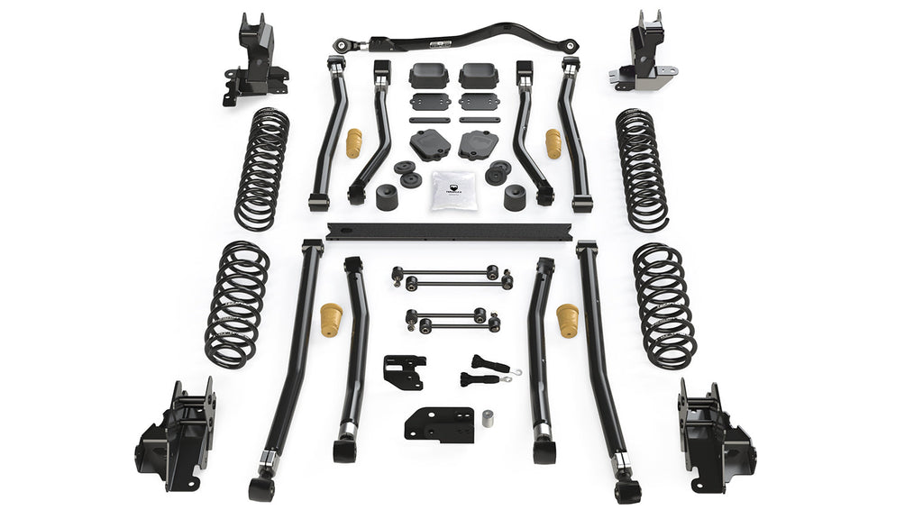 Jeep JL Long Arm Suspension 3.5 Inch Alpine CT3 System No Shock Absorbers For 10-Pres Wrangler JL 2 Door