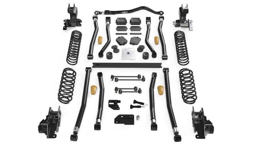 Jeep JL Long Arm Suspension 3.5 Inch Alpine CT3 System No Shock Absorbers For 10-Pres Wrangler JL 4 Door