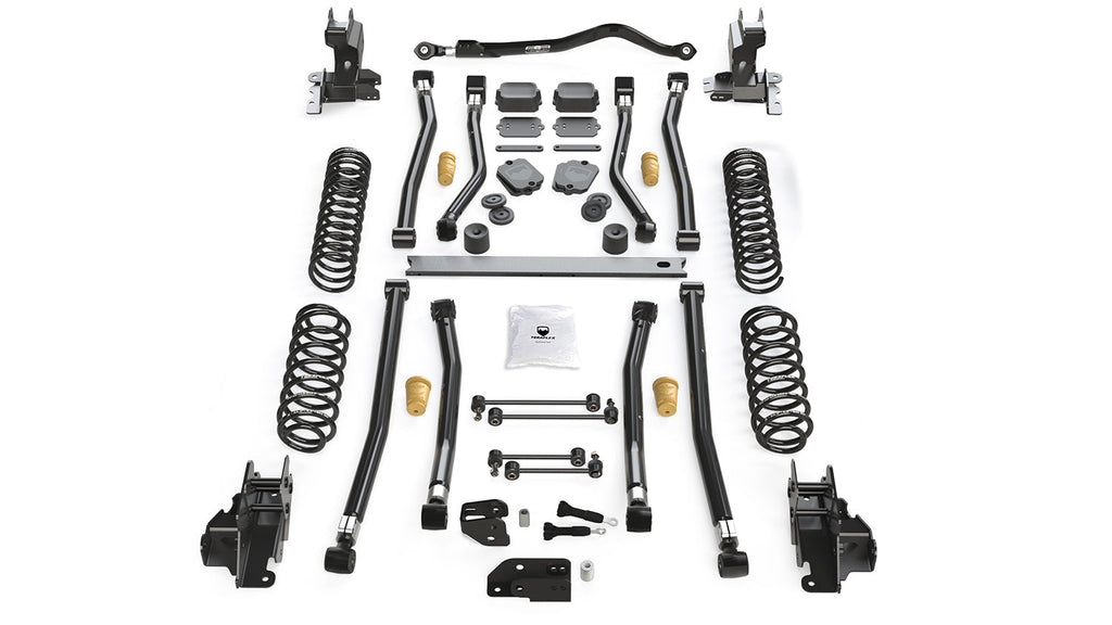 Jeep JL Long Arm Suspension 4.5 Inch Alpine CT4 System No Shock Absorbers For 10-Pres Wrangler JL 4 Door