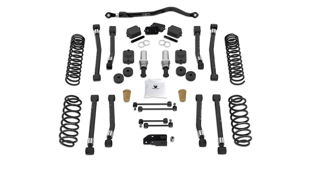 Jeep JL Short Arm Suspension 2.5 Inch Alpine RT2 System No Shocks For 10-Pres Wrangler JL 4 Door