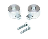 Jeep TJ/LJ LCG Rear Lower Bump Stop Kit w/ Spring Retainer 1.75 Inch Tall Pair 97-06 Wrangler TJ/LJ