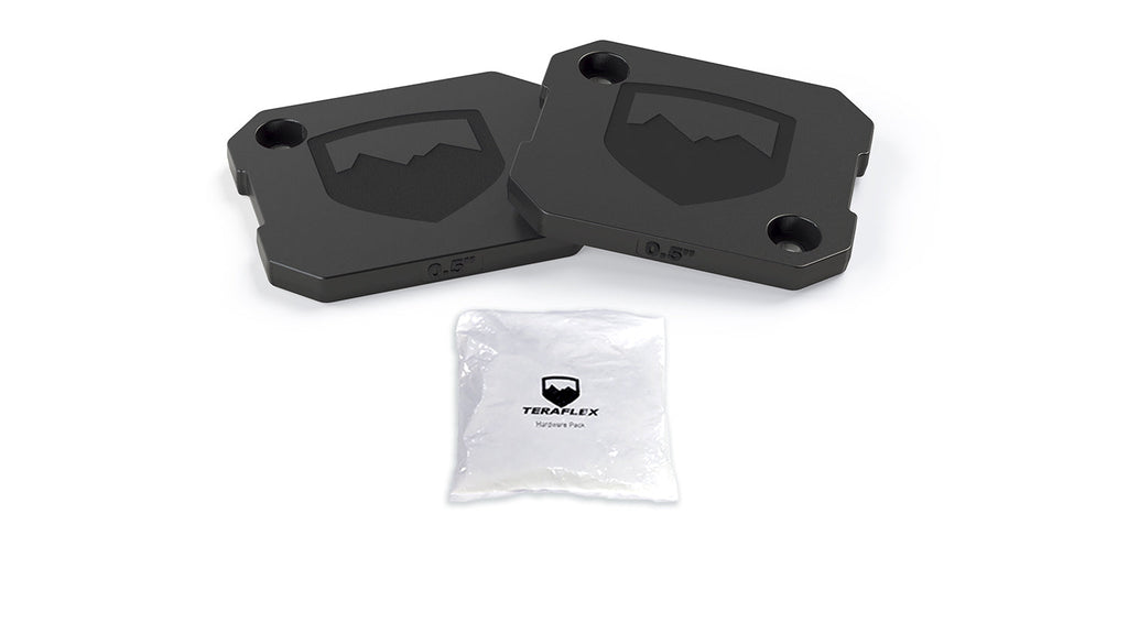 Jeep Gladiator Bump Stop 0.5 Inch Strike Pad Shim Kit Rear Lower For 20-Pres Gladiator