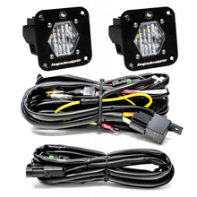 Load image into Gallery viewer, LED Light Pods S1 Pair Wide Cornering LED Flush Mount Backup Kit Baja Designs