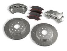 Load image into Gallery viewer, Jeep JK/JKU Front Big Brake Kit w/ Slotted Rotors 07-18 Wrangler JK/JKU