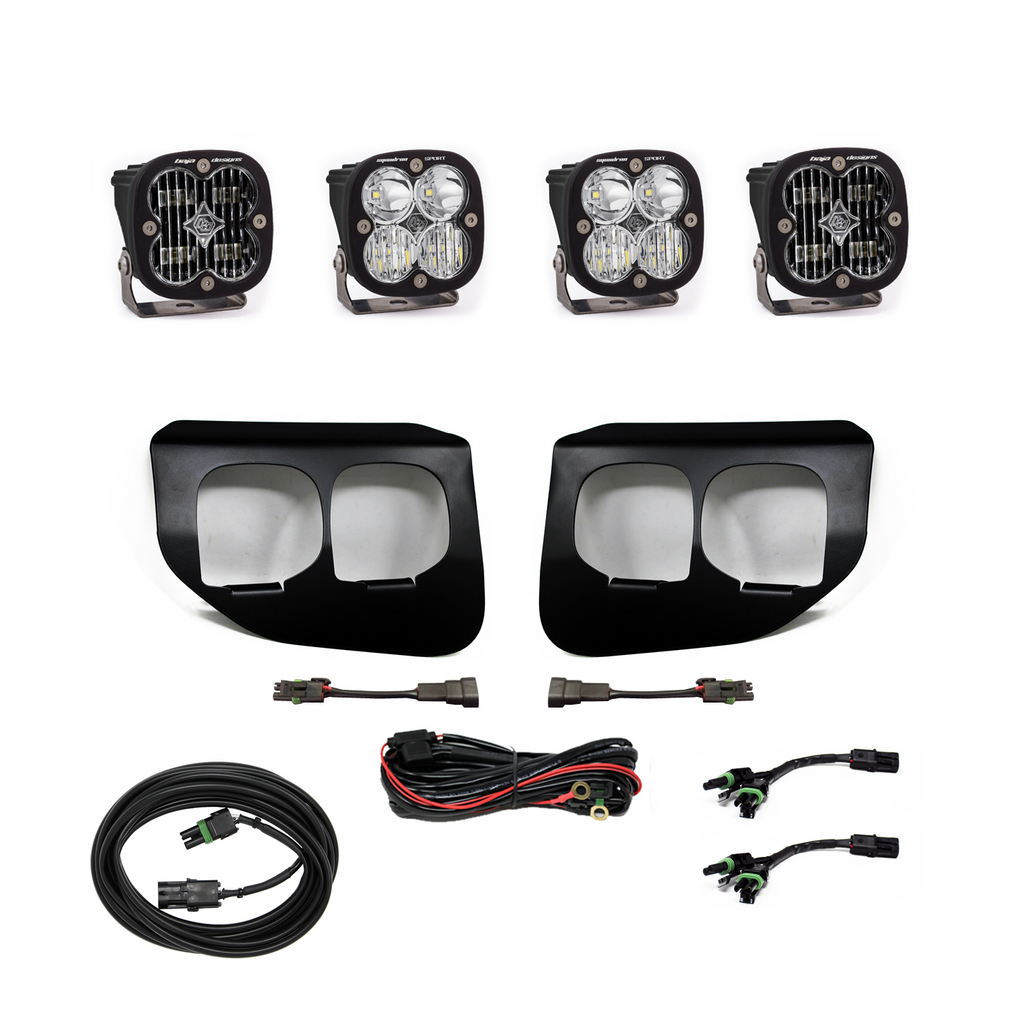 Ford Super Duty (20-22) Fog Lights Dual FPK SAE/Sport DC Baja Designs