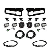 Bronco Clear SAE Fog Pocket Kit 21-Up Ford Bronco w/Upfitter Baja Designs