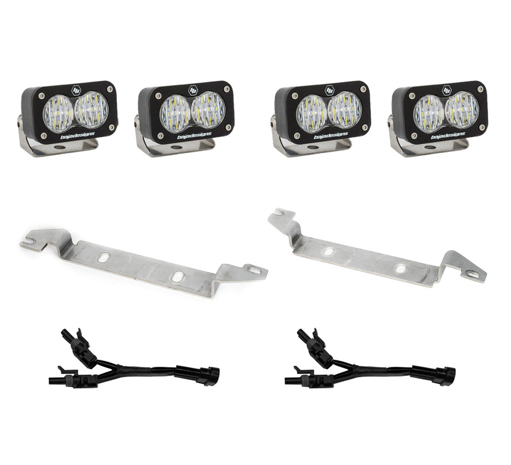 2022 Toyota Tundra S2 Sport OEM Fog Light Replacement Kit Baja Designs