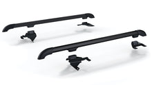 Load image into Gallery viewer, Jeep JKU 4 Door Nebo Roof Rack Main Rail Kit Black 07-18 Wrangler JKU