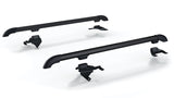 Jeep JKU 4 Door Nebo Roof Rack Main Rail Kit Black 07-18 Wrangler JKU