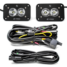 Load image into Gallery viewer, Flush Mount LED Light Pod Kit Work/Scene Pattern Pair S2 Pro Baja Designs