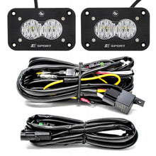 Load image into Gallery viewer, LED Work Light Clear Lens Wide Cornering Pattern Flush Mount Kit S2 Sport Baja Designs