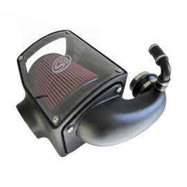 Cold Air Intake For 92-00 GMC K-Series V8-6.5L Duramax Oiled Cotton Cleanable Red