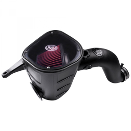 Cold Air Intake For 13-18 Dodge Ram 2500 3500 L6-6.7L Cummins Cotton Cleanable Red