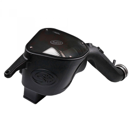 Cold Air Intake For 10-12 Dodge Ram 2500 3500 6.7L Cummins Dry Extendable White