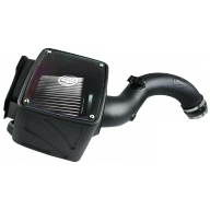 Cold Air Intake For 04-05 Chevrolet Silverado GMC Sierra V8-6.6L LLY Duramax Dry Extendable White