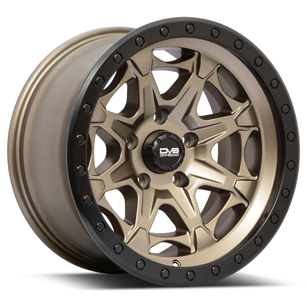 886 Simulated BeadLock Matte Bronze 17X9 5X127 -12MM