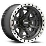 886 Simulated BeadLock Matte Black 17X9 5X127 -12MM