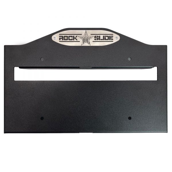 EZ License Plate Mount Black Aluminum