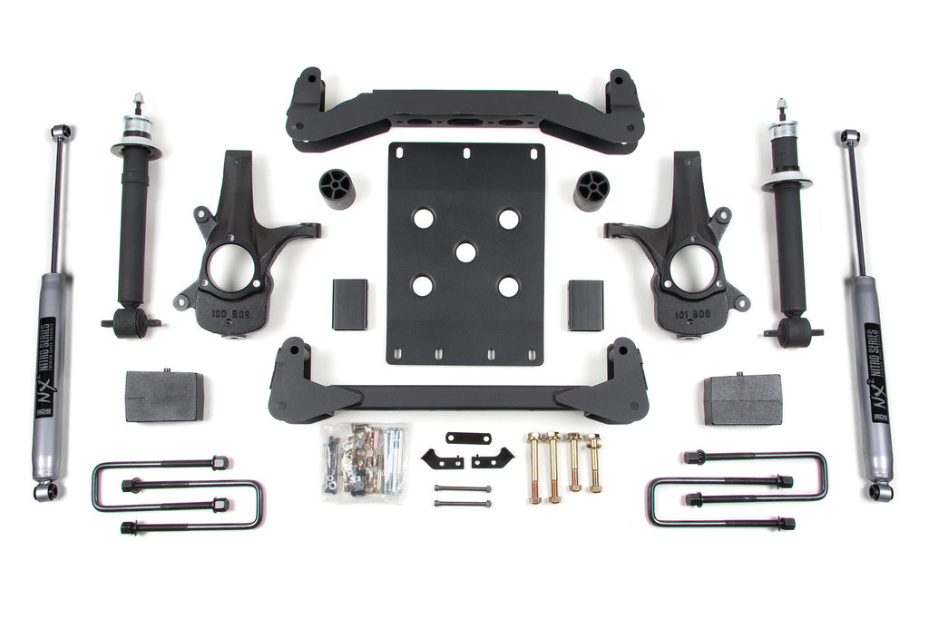 4 Inch Lift Kit | Chevy Silverado or GMC Sierra 1500 (07-13) 2WD