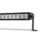 10 Inch Light Bar Slim 50W Spot 5W CREE LED Black