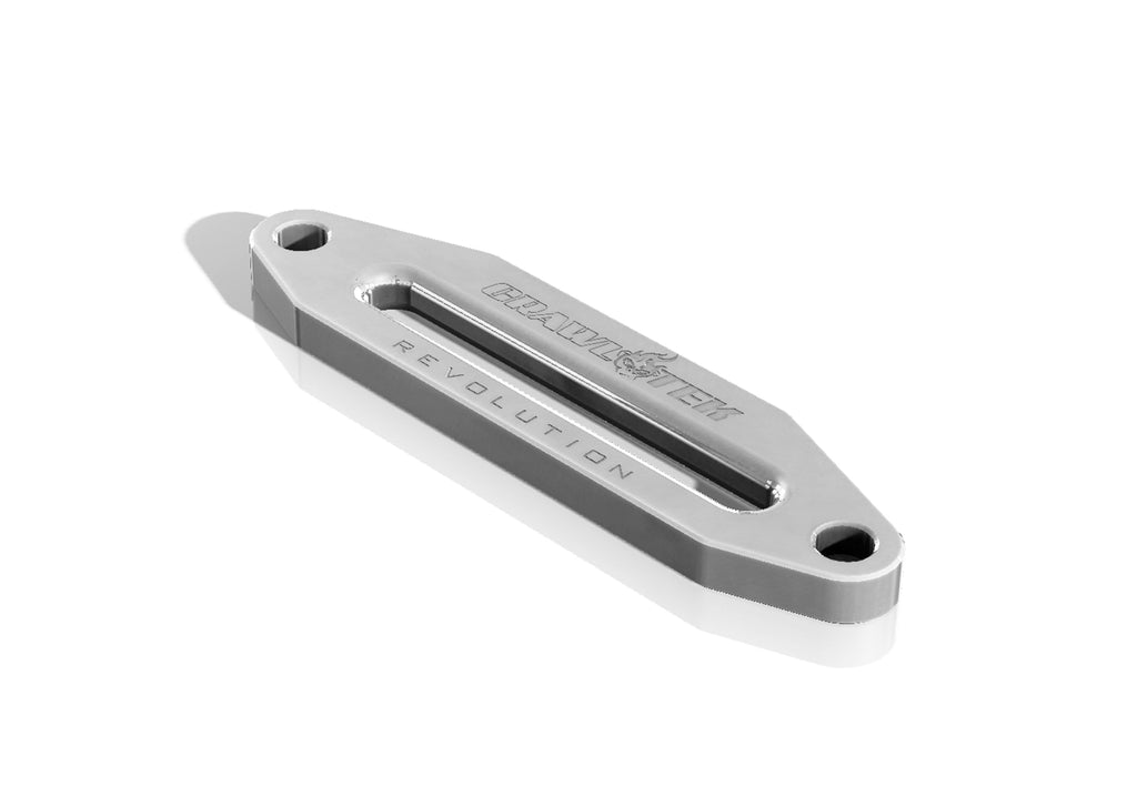 CrawlTek Revolution Aluminum Hawse Fairlead - Bare Aluminum - CrawlTek Revolution