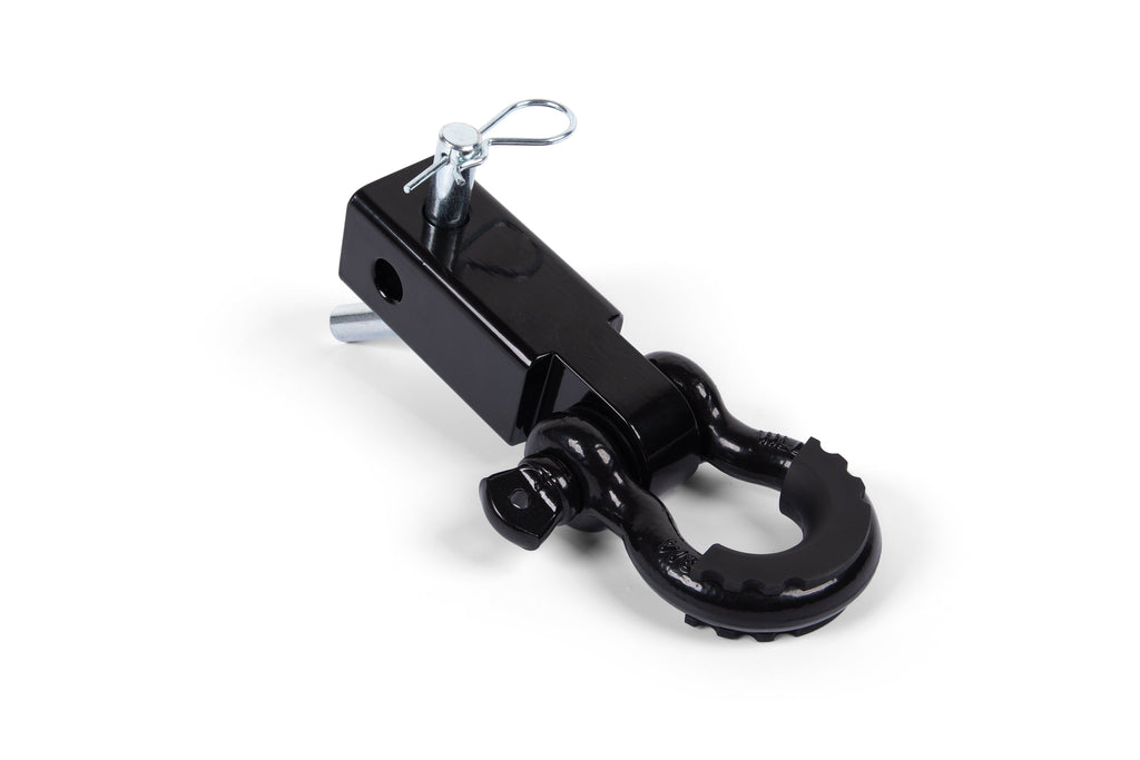 Hitch insert w/ shackle point - Black Isolator