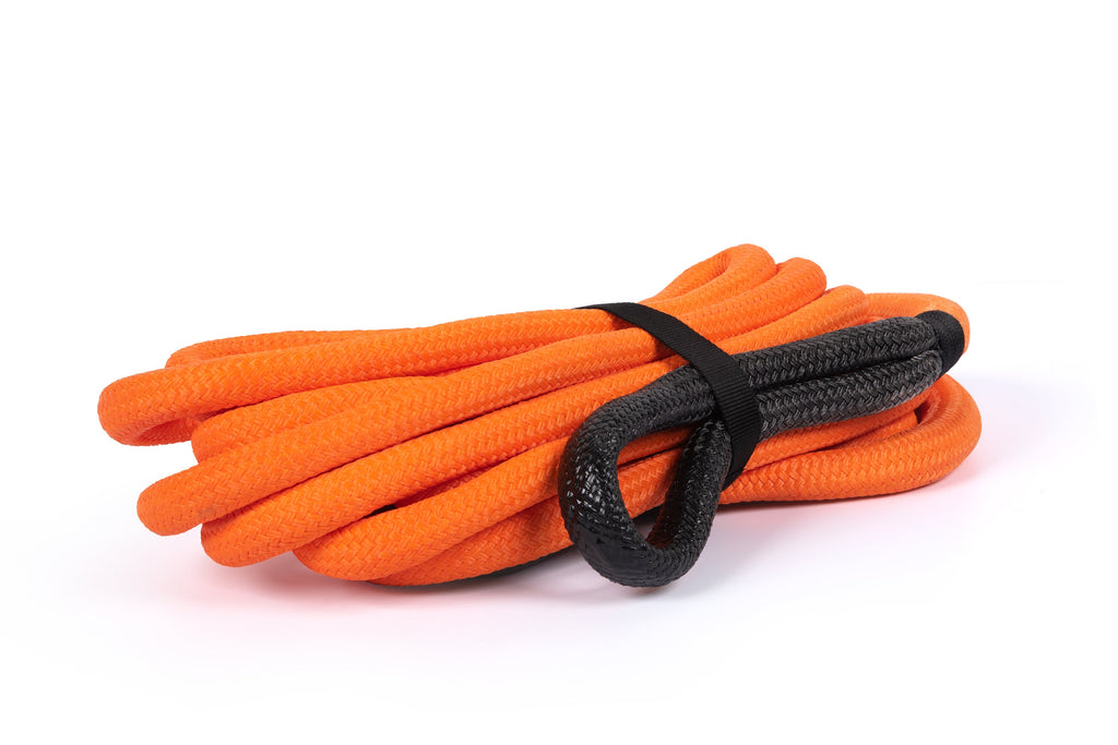 Kinetic Recovery Rope - 7/8" x 30' Nylon Looped Ends - Orange