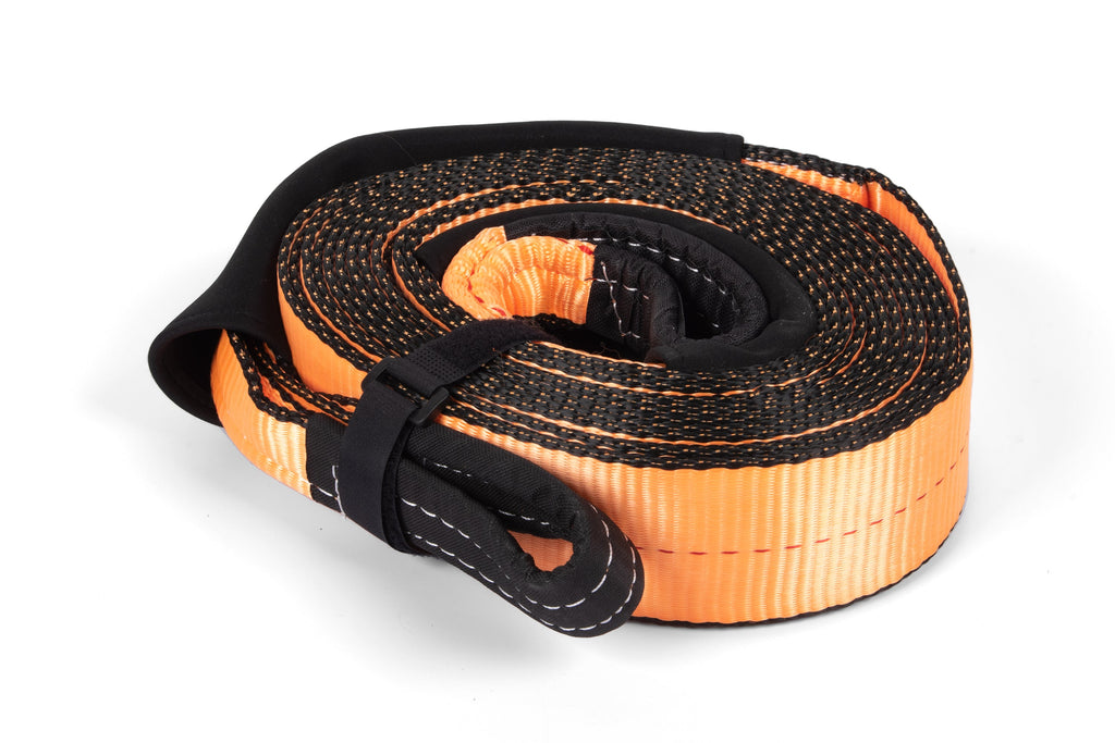 Tow Strap - 3" x 30' Polyester - Orange