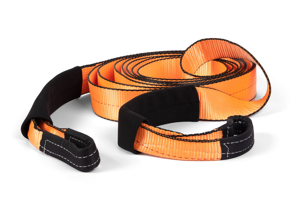 Tow Strap - 3" x 30' Polyester - Orange