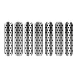 2007-18 Jeep JK Grille Inserts Black