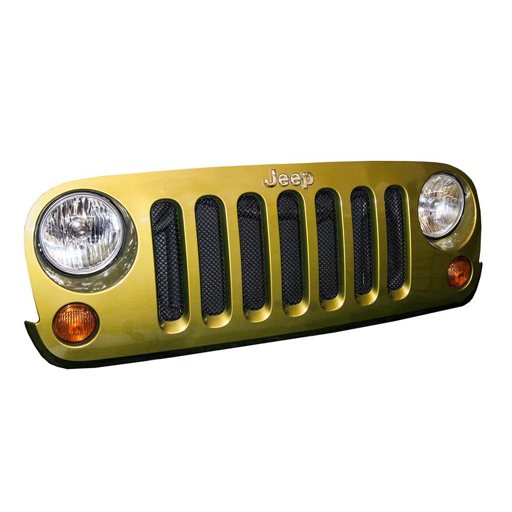 2007-18 Jeep JK Mesh Grille Black