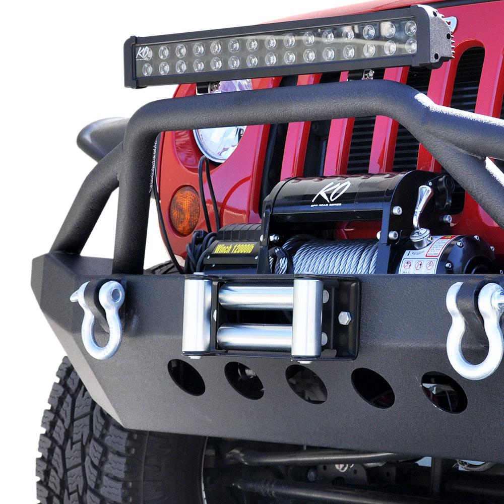 Jeep JK/JL Front Bumper 06 07-18 Wrangler JK/JL Steel Mid Length