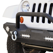 Load image into Gallery viewer, Jeep JK/JL Front Bumper 07 w/LED Lights 07-18 Wrangler JK/JL Steel Mid Length