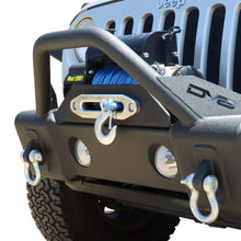 Load image into Gallery viewer, Jeep JK/JL Front Bumper w/Fog Light Holes FS-13 07-18 Wrangler JK/JL Steel Stubby