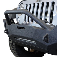 Load image into Gallery viewer, Jeep JK Front Bumper w/Fog Light Holes FS-18 07-18 Wrangler JK Steel Mid Length