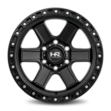 Load image into Gallery viewer, Aluminum Wheels H104 17x9 6x135 1 87.1 Matte Black-Black B/L Hardrock Offroad