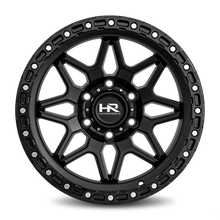 Load image into Gallery viewer, Aluminum Wheels H105 17x9 6x135 1 87.1 Matte Black-Black B/L Hardrock Offroad