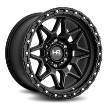 Load image into Gallery viewer, Aluminum Wheels H105 17x9 6x135 1 87.1 Matte Black-Black B/L Hardrock Offroad